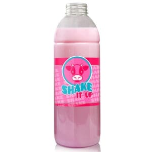 1 Litre Plastic Milkshake Bottle
