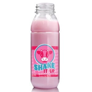 330ml Plastic Milkshake Bottle