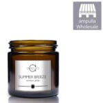 60ml Amber Glass Candle Jars Wholesale