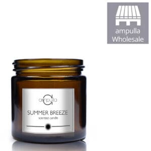 60ml Amber Glass Candle Jars Wholesale