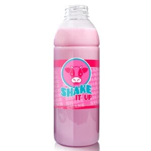 750ml Plastic Milkshake Bottle