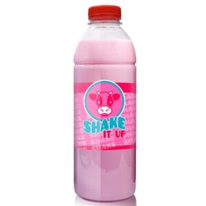 750ml Plastic Milkshake Bottle With Lid
