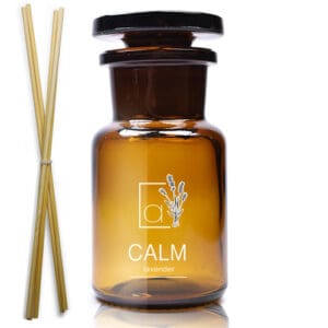 100ml Amber Glass Apothecary Diffuser Bottle