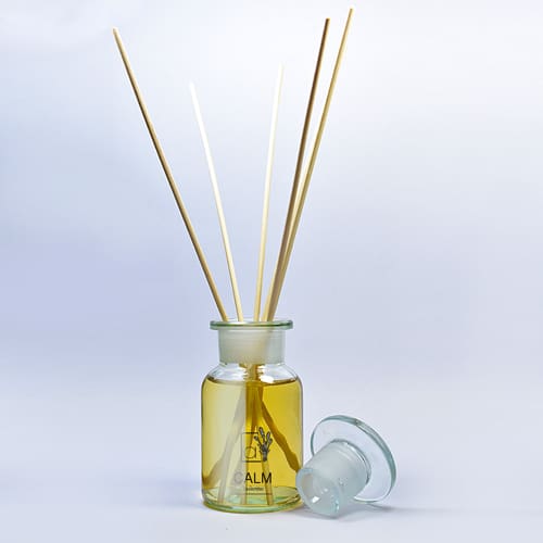 50ml Clear Glass Apothecary Diffuser Bottle With Reeds