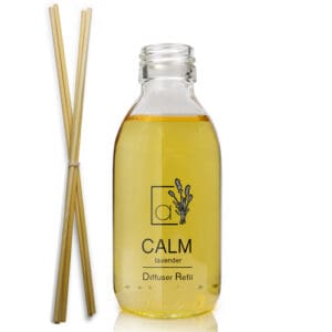 150ml Clear Glass Diffuser Bottle With Reeds (No Cap)