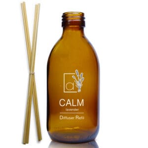 250ml Amber Glass Diffuser Bottle