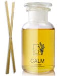 250ml Clear Glass Apothecary Diffuser Bottle With Reeds