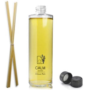 250ml Luxury Glass Diffuser Bottle With Screw Cap