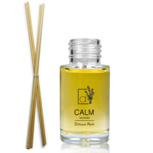 30ml Luxury Glass Diffuser Bottle With Reeds