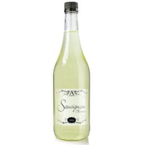 750ml Clear Glass Wine Bottle With Screw Cap