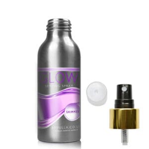100ml Luxury Aluminium Setting Spray Bottle