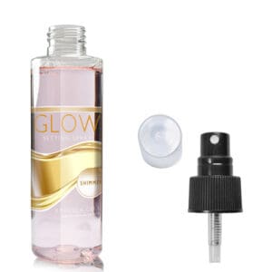150ml Clear Tubular Setting Spray Bottle