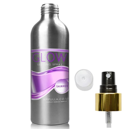 200ml Luxury Aluminium Setting Spray Bottle