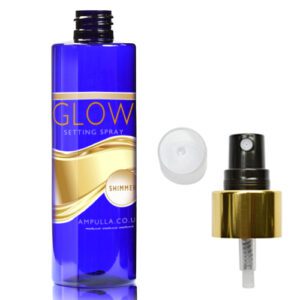 250ml Luxury Cobalt Blue Setting Spray Bottle