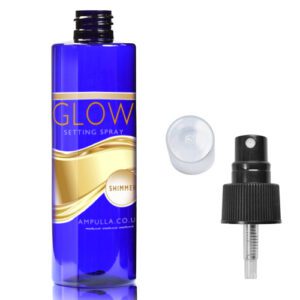 250ml Cobalt Blue Setting Spray Bottle