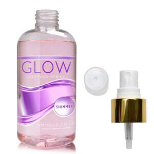 250ml Luxury Clear Setting Spray Bottle
