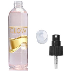 250ml Tall Boston Setting Spray Bottle