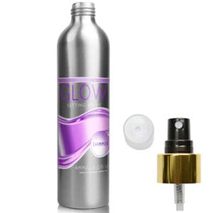 300ml Luxury Aluminium Setting Spray Bottle