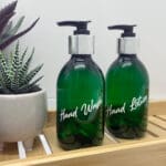 250ml Green Hand Wash Bottle Set