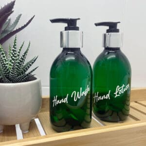 250ml Green Hand Wash Bottle Set