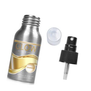 50ml Brushed Aluminium Spray Bottle