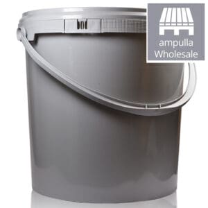 10 Litre Grey Plastic Bucket