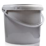 5L Grey Plastic Bucket