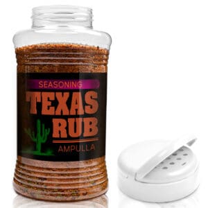 1000ml Plastic Spice Jar With flapper Cap