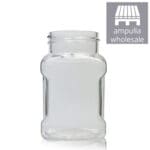 Wholesale 100ml Square PET Plastic Spice Jars