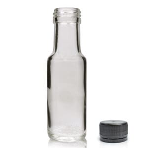 100ml Glass Dorica Bottle & Cap