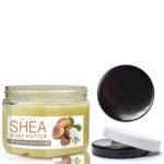 150ml Clear Plastic Body Butter Container With Screw Cap