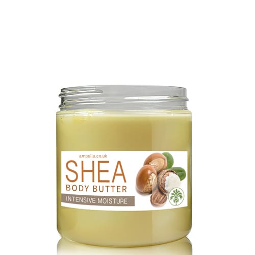 250ml Clear Plastic Body Butter Container