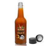 300ml Clear Glass Hot Sauce Bottle With Screw Cap