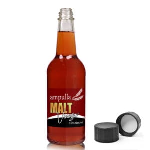 300ml Clear Glass Vinegar Bottle With Screw Cap