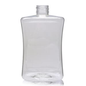 500ml Clear PET Square Bottle