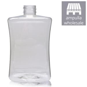 500ml Clear PET Plastic Sirop Bottles Wholesale