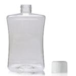 500ml Clear PET Sirop Bottle With Child Resistant Cap