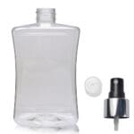 500ml Clear PET Sirop Bottle With Premium Atomiser Spray