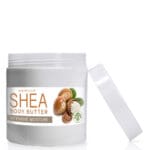 500ml White Body Butter Container