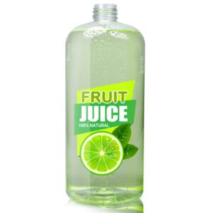 1L Clear Plastic Juice Bottle (No Cap)