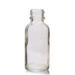 30ml Clear Glass Boston Bottle