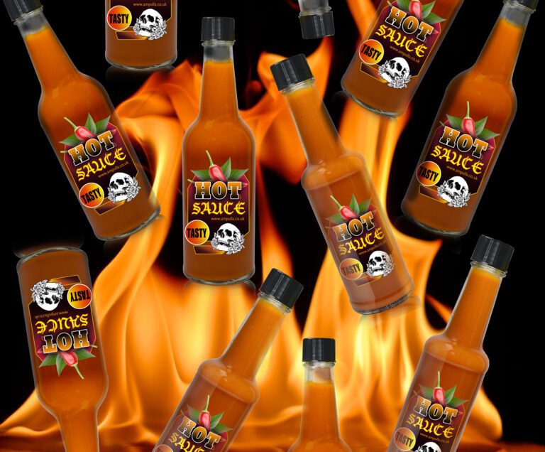 Hot sauce bottles