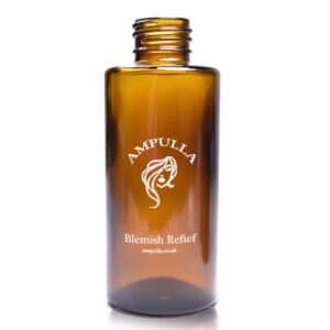 100ml Amber Glass Cosmetic Bottle