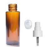 50ml Amber Glass Simplicity Bottle With Atomiser Spray