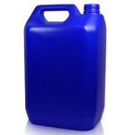 5 Litre blue plastic jerrycan