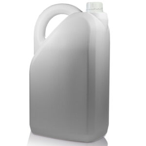 5L White plastic jerrycan