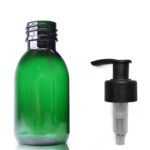 100ml Plastic Sirop bottle with pump