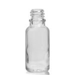 20ml Clear Glass Dropper Bottle (No Cap)