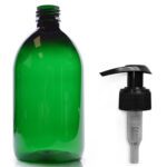 500ml Plastic Sirop bottle with pump
