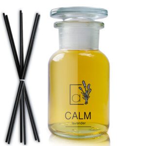100ml Clear Glass Apothecary Diffuser Bottle With Reeds